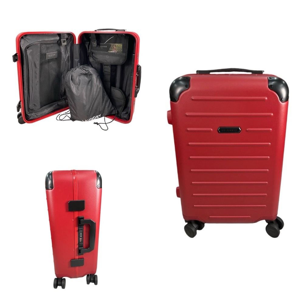 (SW-54) Solgaard Carry-On Luggage In Venetian Red